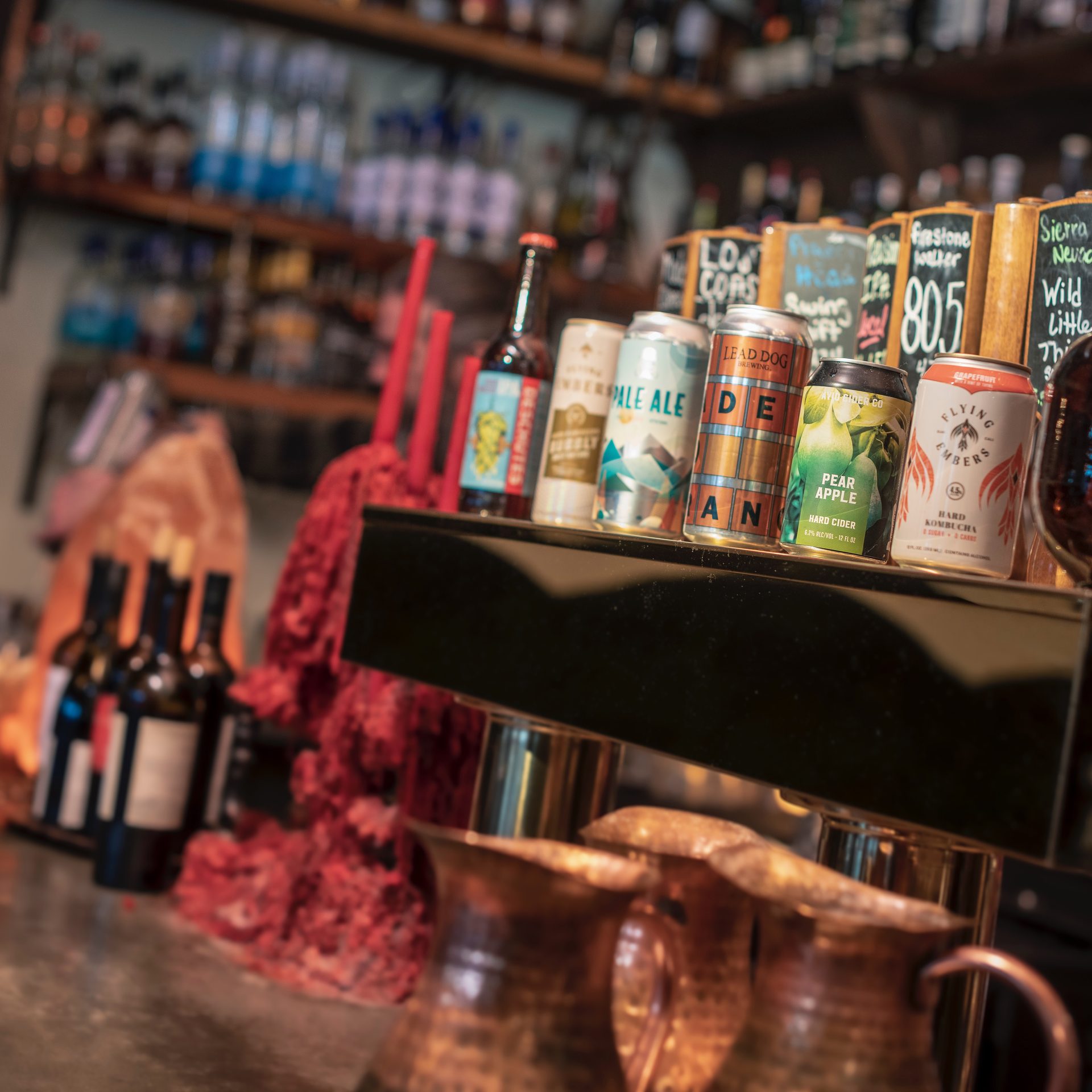 19 Local Taps and a Full Bar with Organic Fresh Squeezed Juices