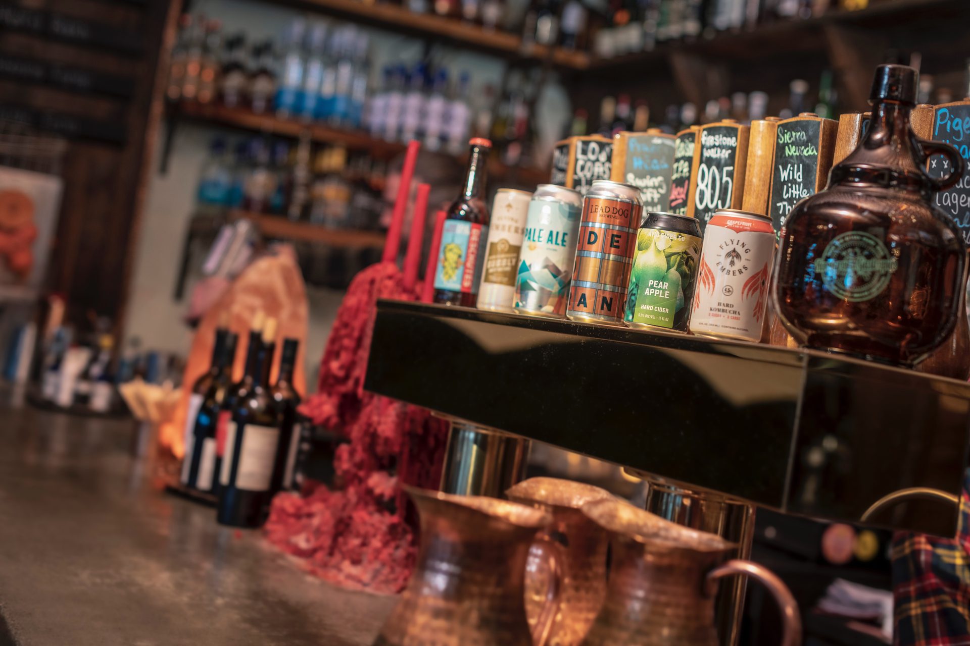 19 Local Taps and a Full Bar with Organic Fresh Squeezed Juices