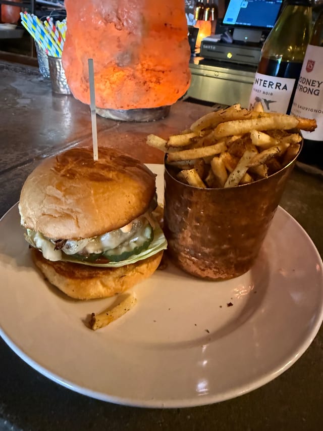 Quarter Pound Burger.