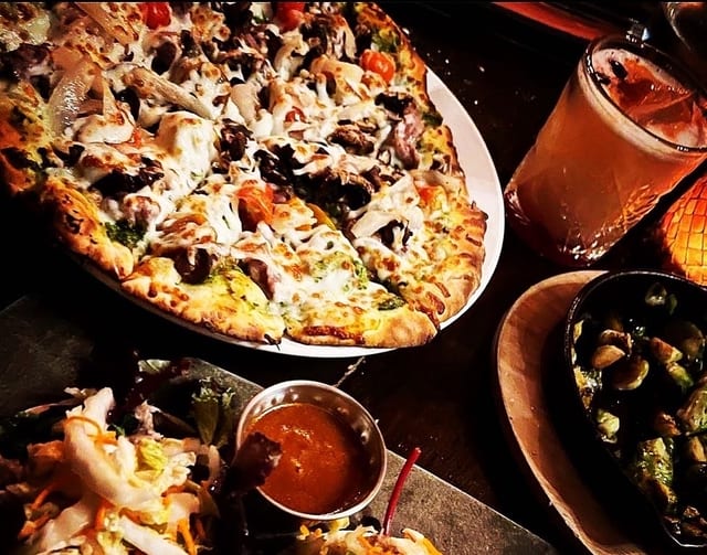 Tri-Tip Chimichurri Pizza.