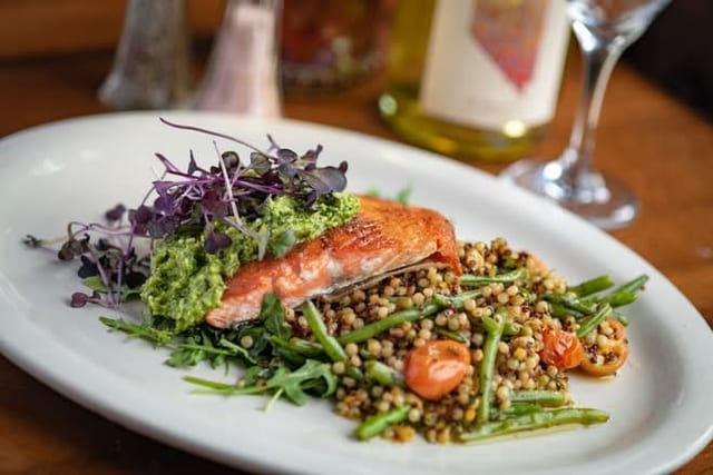 Wild Alaskan Salmon.