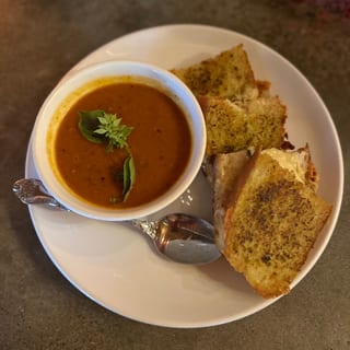 Vegetarian After-School Special Sandwich COMES WITH TOM SOUP AND ANOTHER SIDE