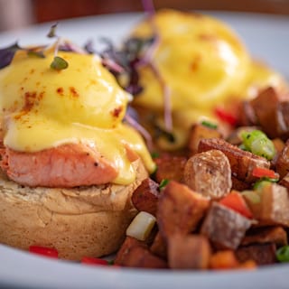 Wild Alaskan Salmon Benedict